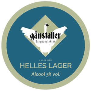 Birra Fusto Ganstaller Lager Hell