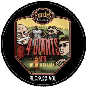 Birra Founders 4 Giants Dipa