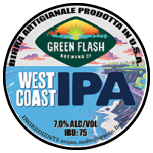 Birra Green Flash West Coast Ipa